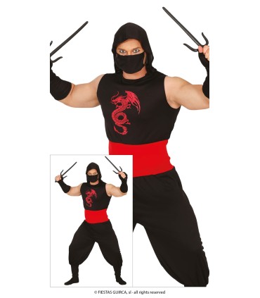 DRAGON NINJA ADULTO TALLA L