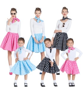 Familia Falda Años 50