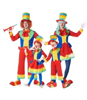 Familia Payasos Color