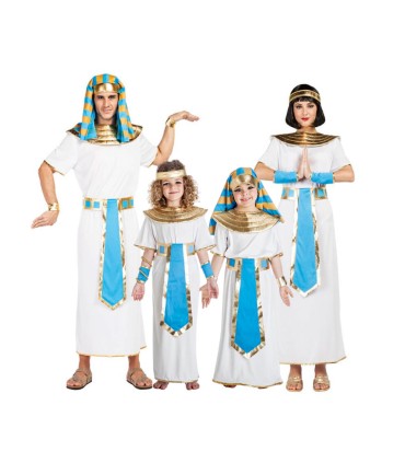 Familia Egipcios Azul