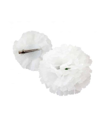 CLAVEL BLANCO CON PINZA