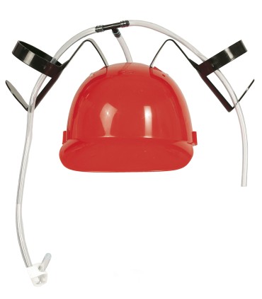 Casco para Bebidas Rojo-Amarillo-Azul