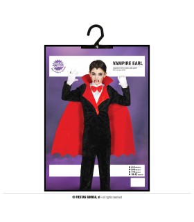 DISFRAZ DE CONDE VAMPIRO INFANTIL