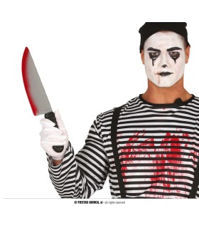 CUCHILLO CON SANGRE 37 CMS.