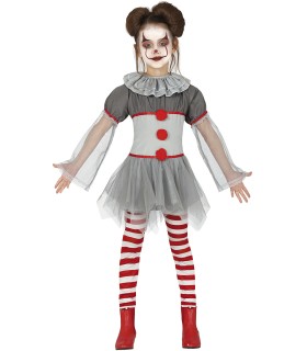 DISFRAZ DE BAD CLOWN GIRL