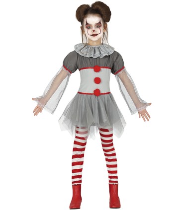 DISFRAZ DE BAD CLOWN GIRL