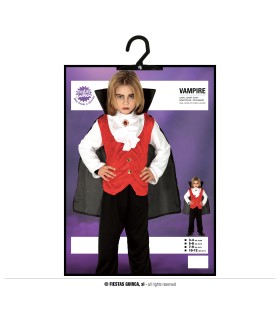 DISFRAZ DE VAMPIRO INFANTIL