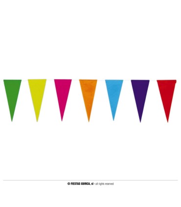 TIRA 10X23CM-10M GALLARDETE