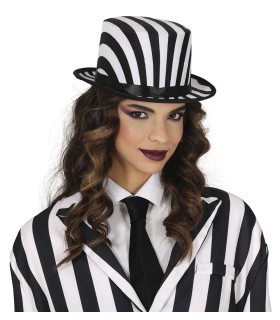 CHISTERA RAYAS BLANCAS Y NEGRAS