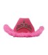GORRO COWBOY ROSA CON BOA