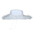 SOMBRERO FIELTRO BLANCO CON BOA