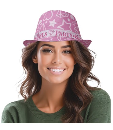 SOMBRERO PARTY GIRLS ROSA