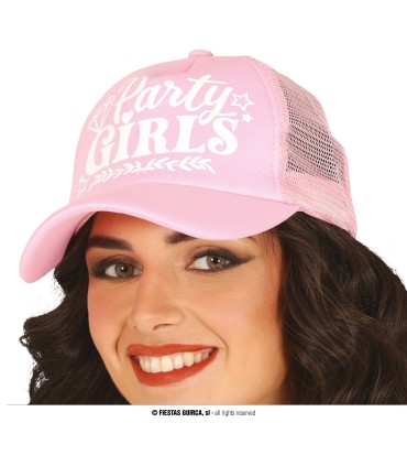 GORRA PARTY GIRLS ROSA