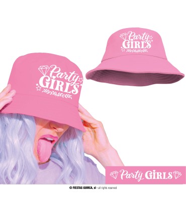 GORRO PARTY GIRLS ROSA