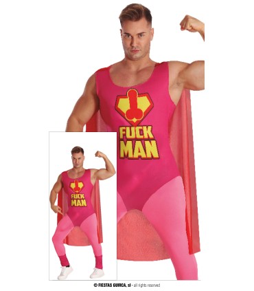 DISFRAZ DE FUCKMAN HERO ADULTO