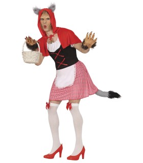 LOBO CAPERUCITA ROJA ADULTO