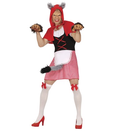 LOBO CAPERUCITA ROJA ADULTO