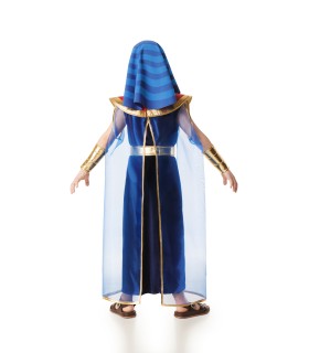 Disfraz de Egipcio Faraón Terciopelo Azul