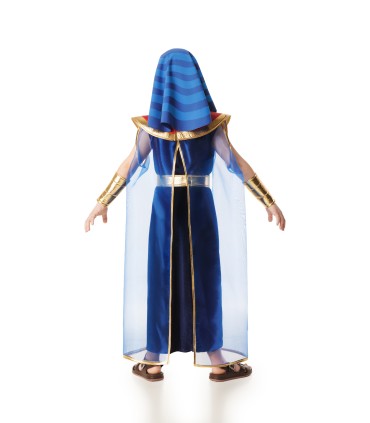 Disfraz de Egipcio Faraón Terciopelo Azul