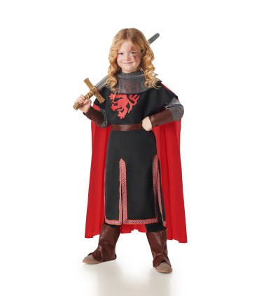 Disfraz de Caballero Medieval Negro Unisex