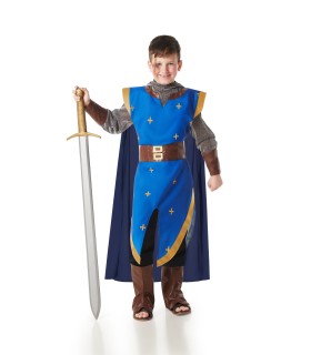 Disfraz de Caballero Medieval Azul