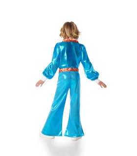 Disfraz de Disco Azul Niño