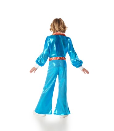 Disfraz de Disco Azul Niño