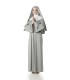 Disfraz de Monja Gris Mujer