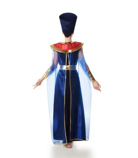 Disfraz de Egipcia Faraona Terciopelo Azul