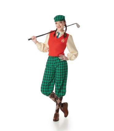Disfraz de Jugadora de Golf Mujer