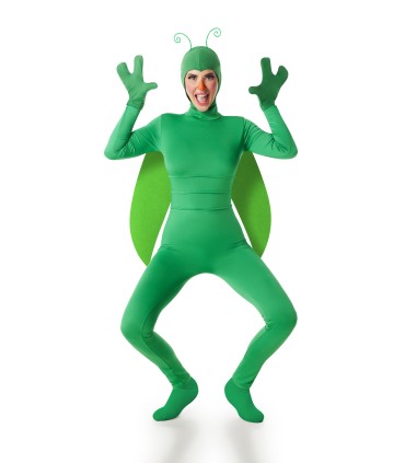 Disfraz de Insecto Verde Mujer