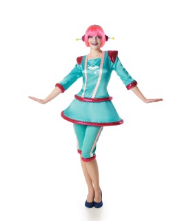 Disfraz de Marciana Verde Mujer