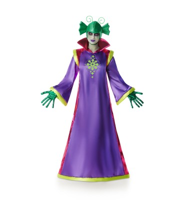 Disfraz de Extraterrestre Morado Mujer