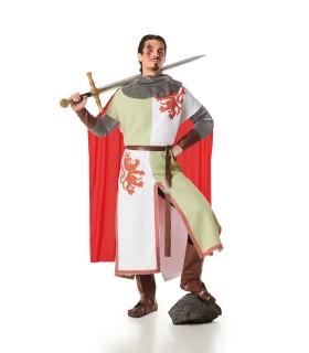 Disfraz de Caballero Medieval León Hombre