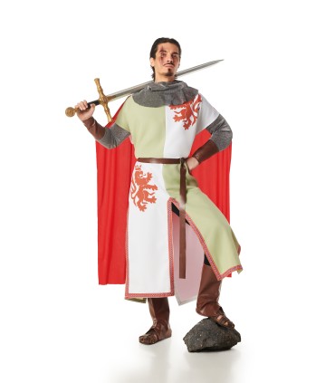 Disfraz de Caballero Medieval León Hombre