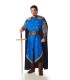 Disfraz de Caballero Medieval Azul Hombre
