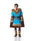 Disfraz de Vikingo Azul Hombre