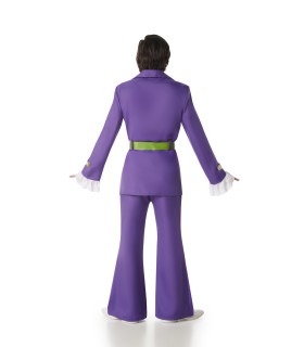 Disfraz de Hombre Años 70 Lila