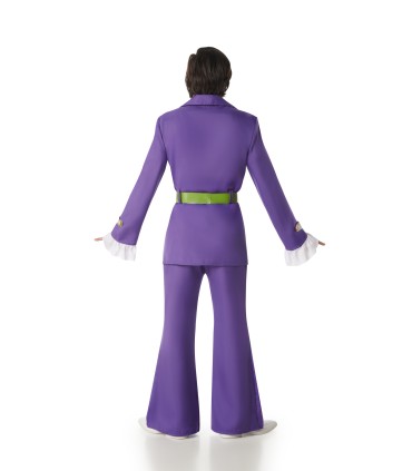 Disfraz de Hombre Años 70 Lila