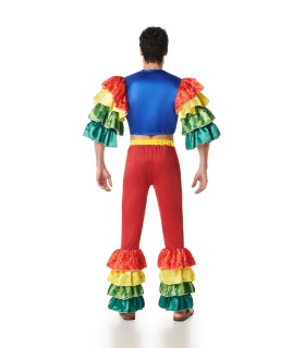 Disfraz de Rumbero Multicolor Hombre