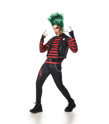 Disfraz de Punki Hombre