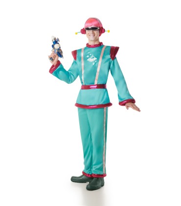 Disfraz de Marciano Verde Hombre