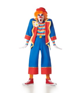 Disfraz de Payaso Multicolor Hombre