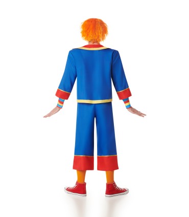 Disfraz de Payaso Multicolor Hombre