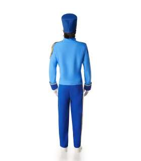 Disfraz de Majorette Azul Hombre