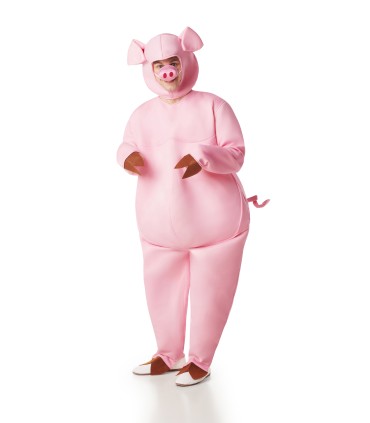 Disfraz de Cerdo Gordinflón Hombre