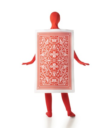 Disfraz de Carta As de Corazones Unisex Adulto Talla ML