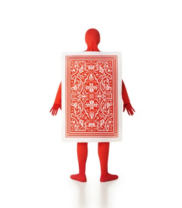 Disfraz de Carta As de Corazones Unisex Adulto Talla ML