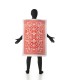 Disfraz de Carta As de Picas Unisex Adulto Talla ML