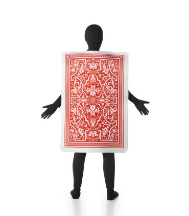 Disfraz de Carta As de Picas Unisex Adulto Talla ML